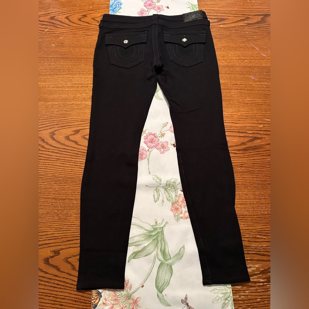 True Religion Black Skinny Pants
